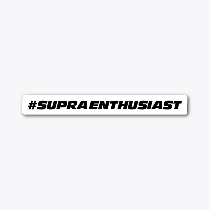 #SupraEnthusiast